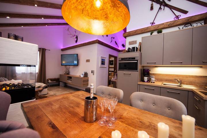 Ferienwohnung für 4 Personen, mit Balkon und Terrasse sowie Garten und Pool in Maria Alm - 4