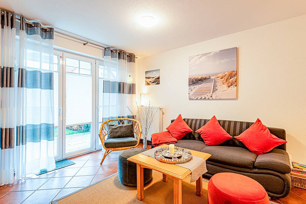 Ganze Ferienwohnung, D 098.012 - Wohnung "Little Hawaii", Fewo 4 in Thiessow, Mönchgut