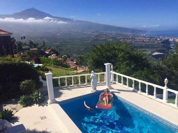Casa rural para 6 personas, con piscina además de vistas y jardín en Santa Úrsula - 4