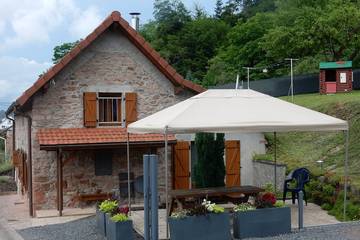 Gîte pour 6 personnes, avec terrasse et jardin à Moyenmoutier