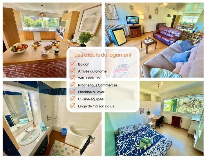 Gîte pour 7 personnes, avec balcon à Ramonville-Saint-Agne - 2