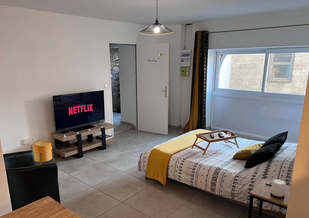 Appartement entier, Studio Glamour avec espace balnéo privé in Dallet, Région de Clermont-Ferrand