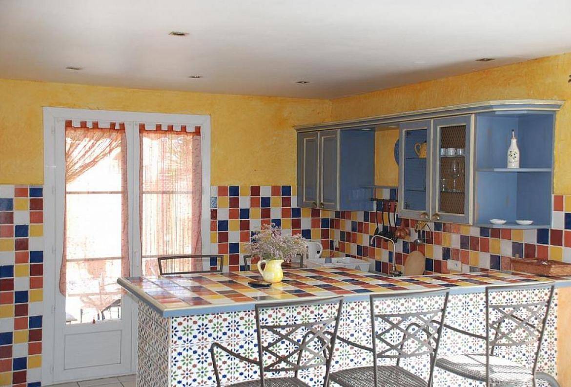 Palm Villa in Sauvian, Mediterranean Coast (France)