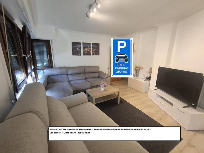 Apartamento para 4 personas, con Balcón en Astigarraga