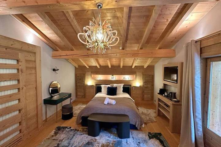 Chalet de l'Armanaz pour des groupes jusqu'à 32 personnes in La Giettaz, Région d'Albertville