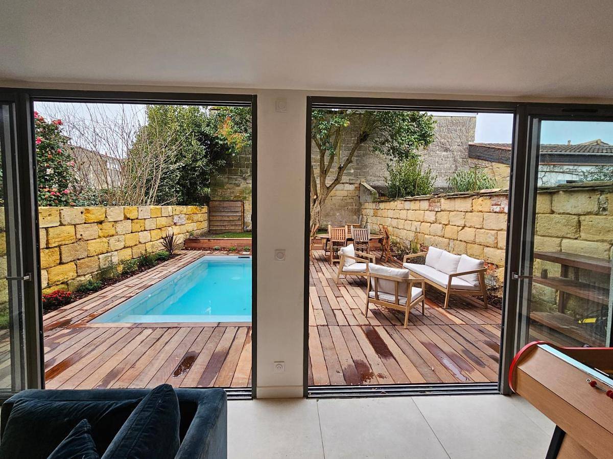 Villa Nomade - Bordeaux center 180m2, 4 rooms, Garden & Pool in Bordeaux, Bordeaux und Umgebung
