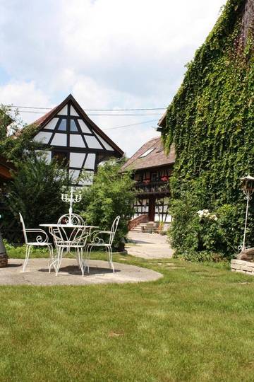 Chambre d’hôte pour 2 personnes, avec jardin à Ittenheim