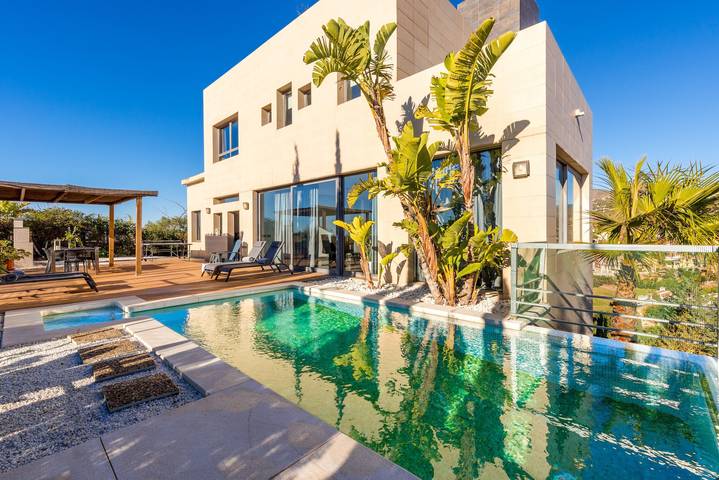 Villa voor 8 personen, met Tuin in Malaga