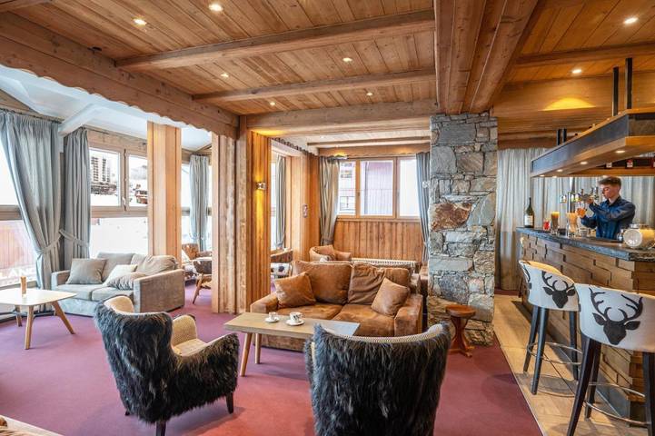 Hôtel pour 4 personnes, avec piscine ainsi que balcon et sauna, animaux acceptés dans Office De Tourisme De Tignes Le Lac - 3