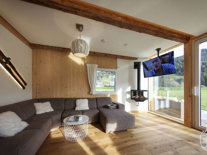 Chalet für 12 Personen, mit Terrasse und Garten sowie Sauna und Ausblick in Murau