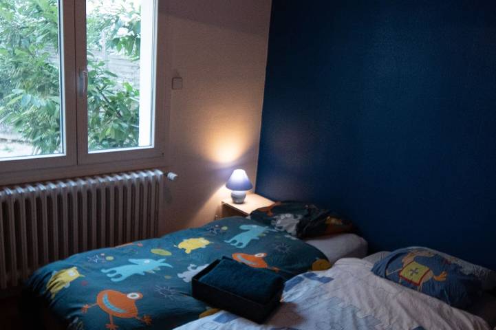 Maison Chaleureuse 6/8 Personnes Quartier Palente in Palente-Orchamps-Saragosse, Besançon