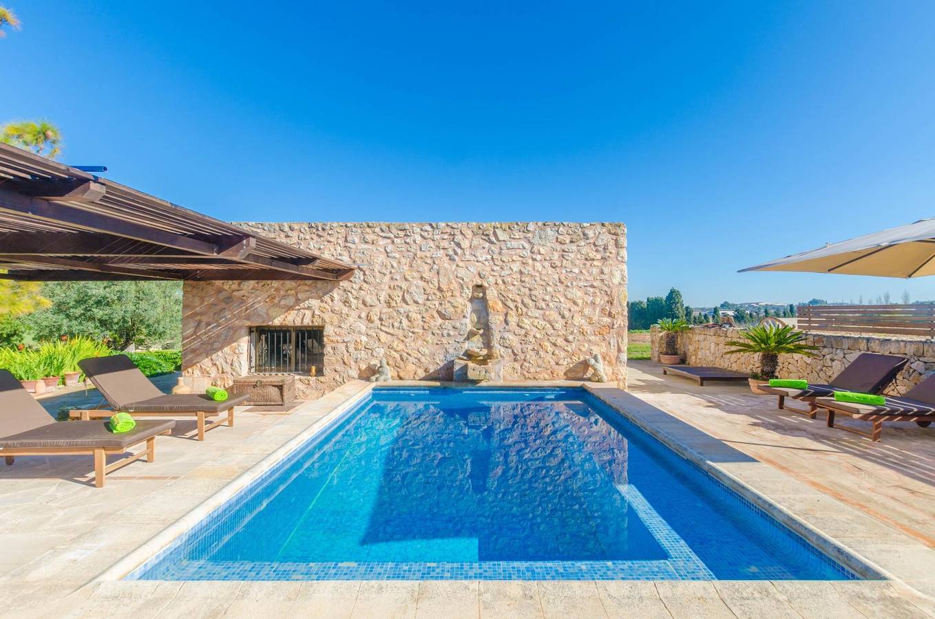 Na Molla - Ferienhaus mit privatem Pool in Manacor. Kostenloses W-Lan. in Manacor, Mallorca Osten