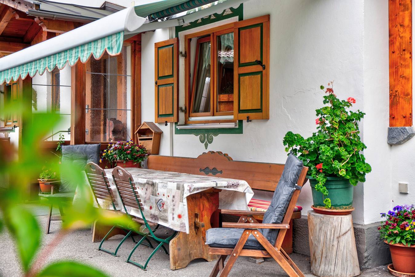 Appartement "Alpspitze" met Uitzicht op de Bergen, Balkon & Wifi, foto 7
