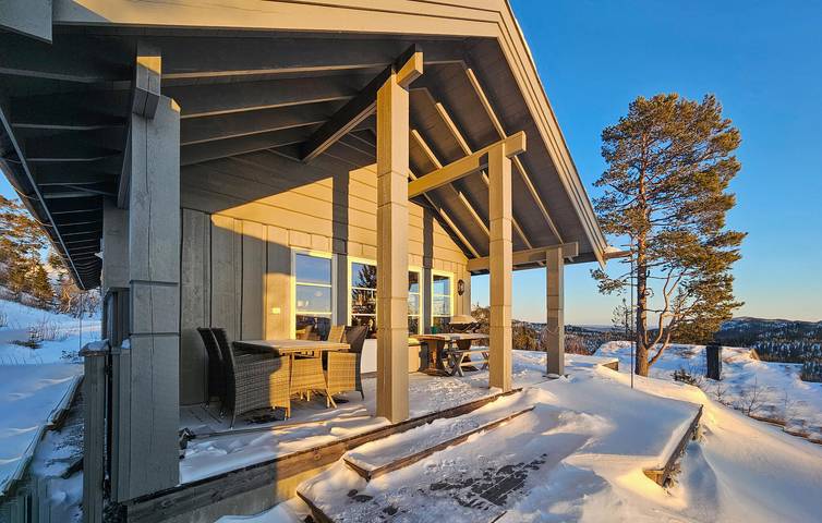 Ferienhaus für 6 Personen, mit Sauna und Ausblick sowie Garten - 1