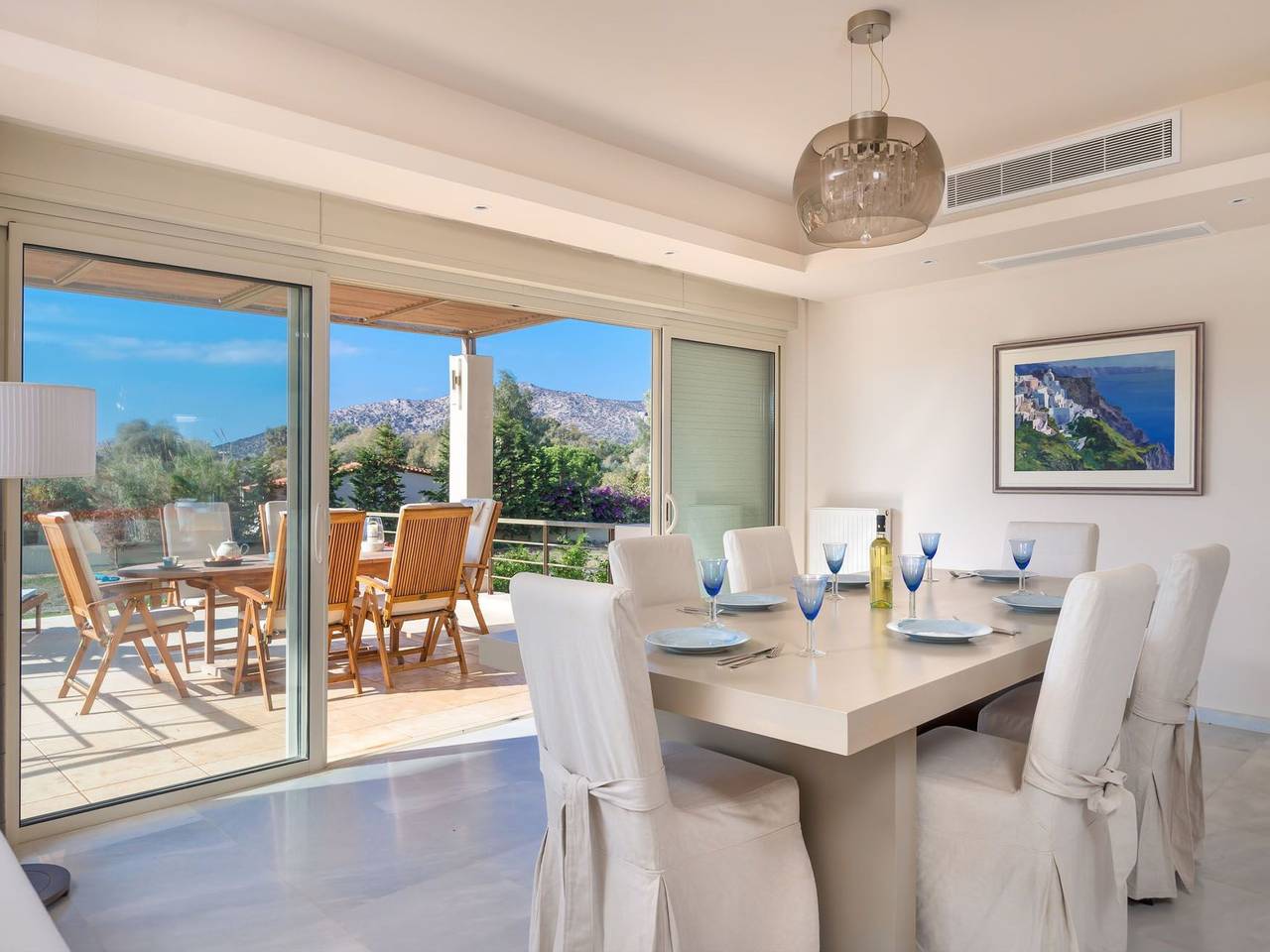 Ferienvilla auf einem privaten und sicheren Grundstück in Agios Konstantinos (Attika), Regionalbezirk Ostattika