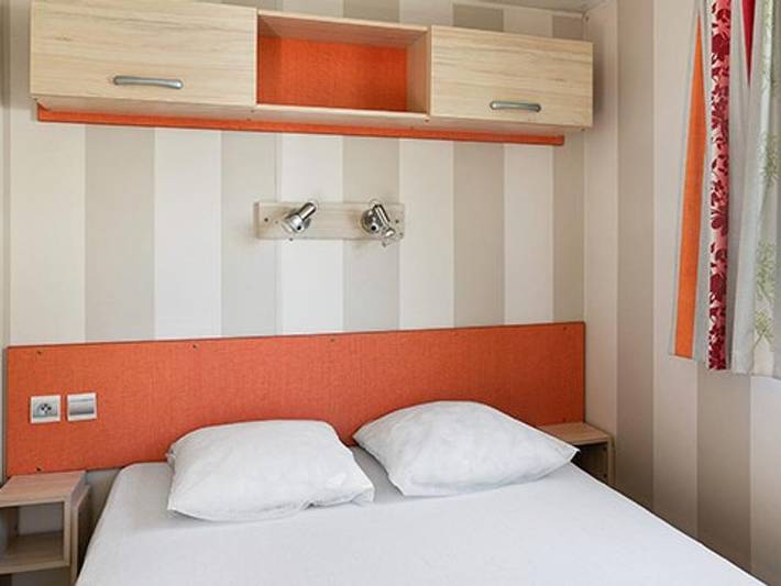 Camping La Dune Blanche - Mobilheim 6 personen - Classic | 3 Schlafz. | 6 Pers. | Erhöhte Terrasse in Camiers, Montreuil und Umgebung