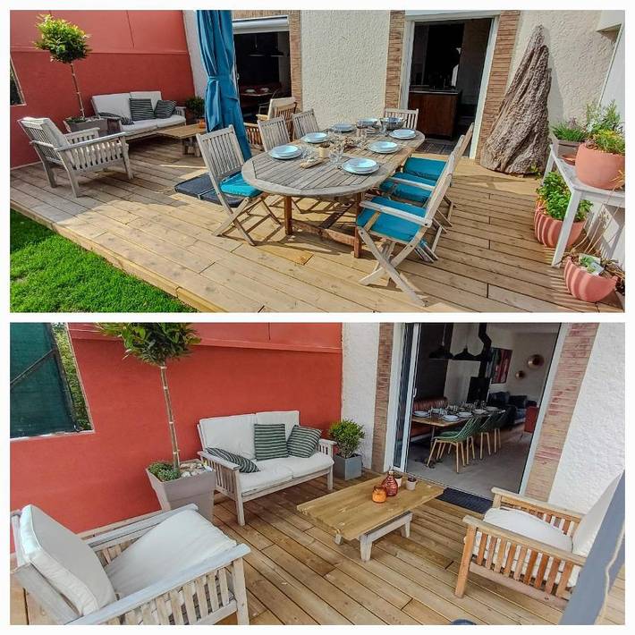 Vakantiehuis voor 6 personen, met tuin, kindvriendelijk in Wimereux