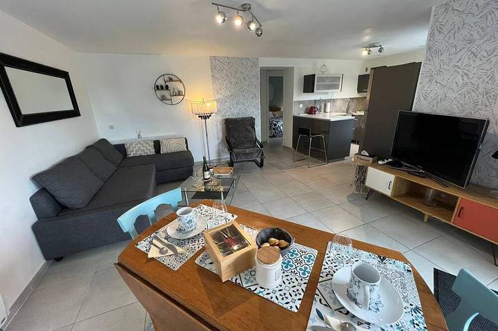 Appartement de vacances pour 2 personnes, avec jacuzzi
