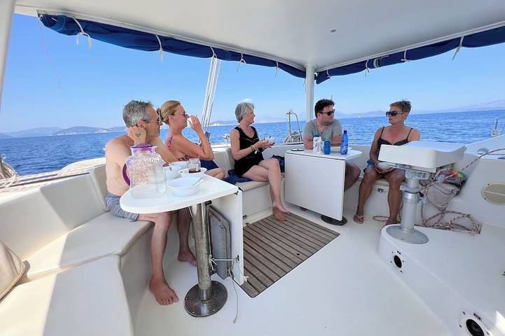 Sleep Under the Stars on a Sailing Catamaran near Amsterdam in Monnickendam, Markermeer