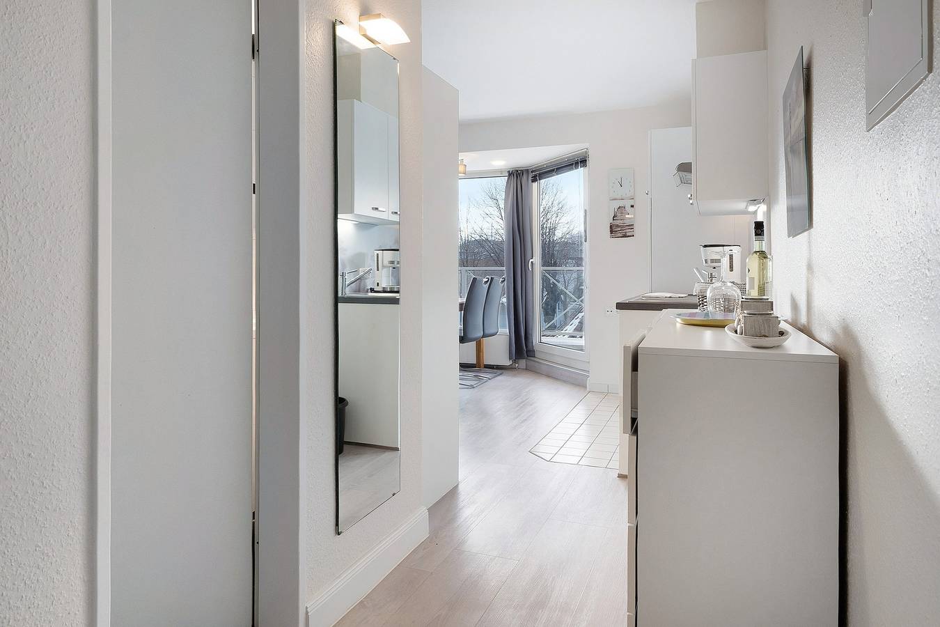 Ganze Wohnung, Ferienwohnung 'Panorama 8' mit Meerblick, Balkon und Wlan in Kieler Förde, Laboe