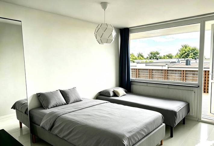 Gîte pour 2 personnes, avec terrasse à Lund - 2