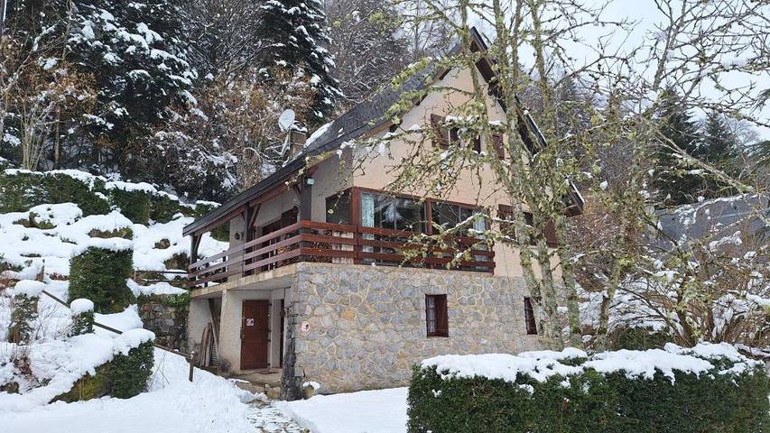 Chalet pour 11 personnes, avec Balcon et Terrasse ainsi que Jardin et Vue
