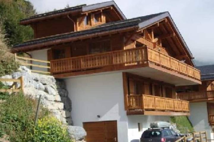 Maison pour 11 personnes, avec Balcon et Jardin dans Morgins