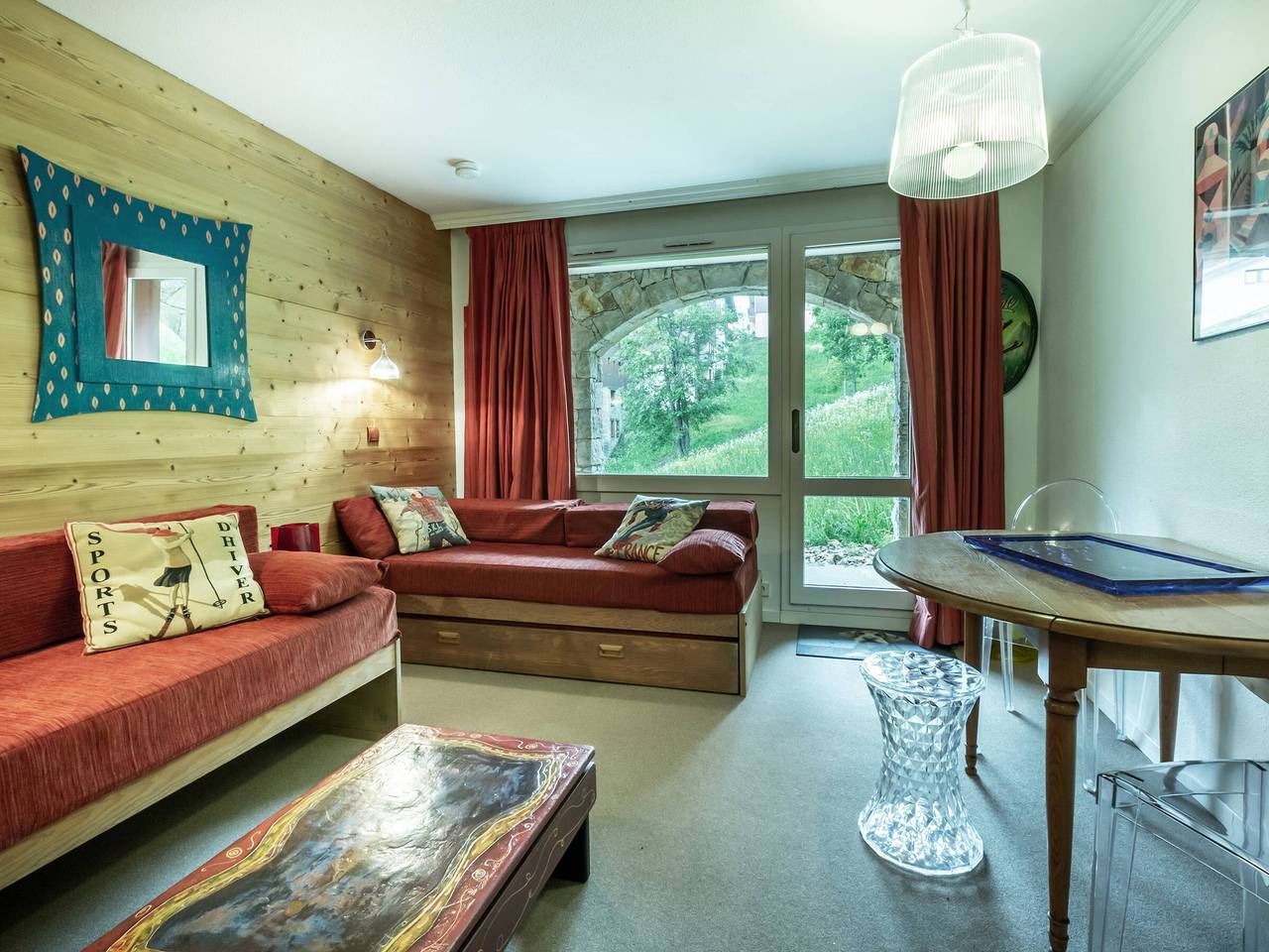 Appartement entier, Studio confortable proche des pistes avec terrasse aux Avanchers-Valmorel in Valmorel, Les Avanchers-Valmorel