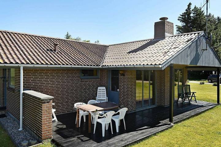 Ferienhaus für 4 Personen, mit Balkon/Terrasse und Terrasse in Filsø See