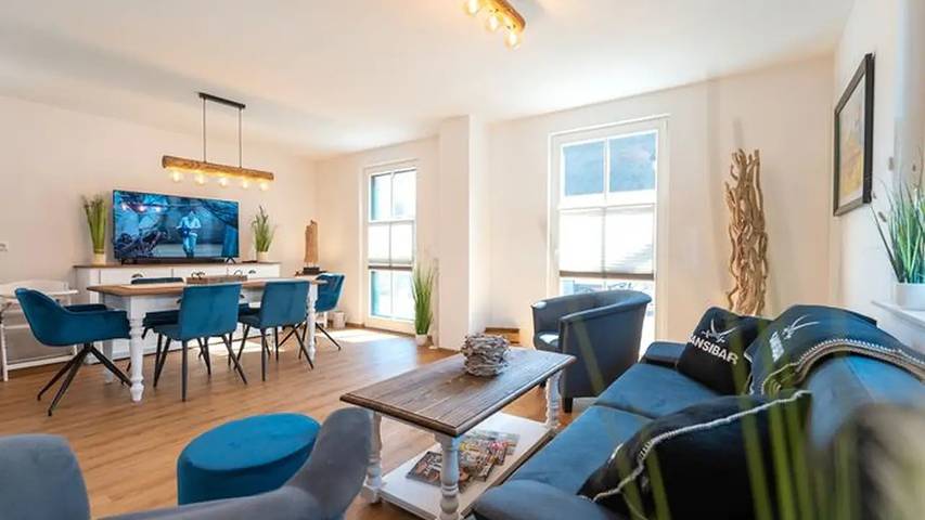 Ferienhaus für 6 Personen, mit Garten und Sauna, mit Haustier
