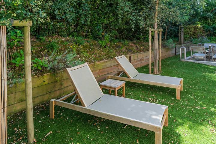 Apartamento entero, Apartamento «Lujoso con Jardín» con terraza compartida, Wi-Fi y aire acondicionado in Lago de Hossegor, Hossegor