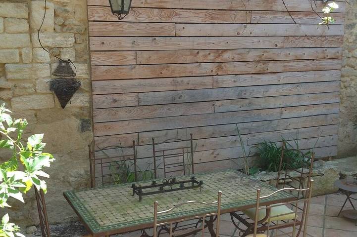 Ferienhaus für 2 Personen, mit Pool und Garten sowie Terrasse - 1