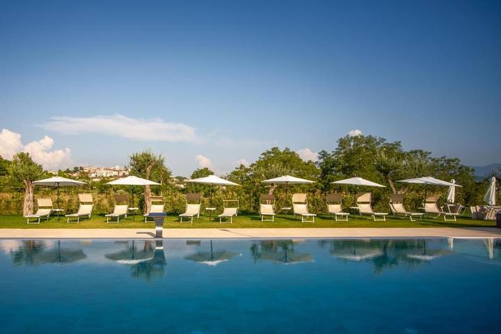 Alloggio in famiglia per 4 persone, con piscina e giardino nonché idromassaggio e sauna - 1