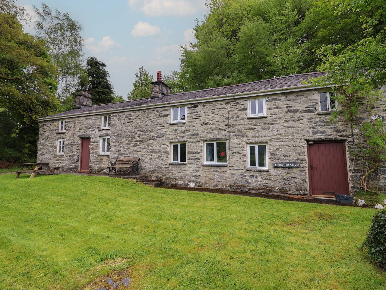 The Long House in Penmachno, Snowdonia