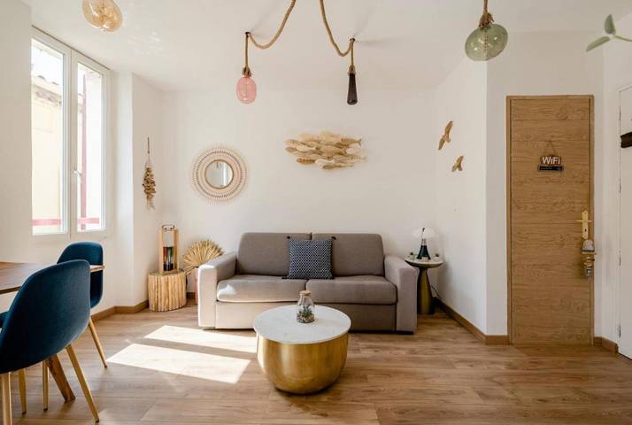 Appartement de vacances pour 3 personnes, avec terrasse et vue