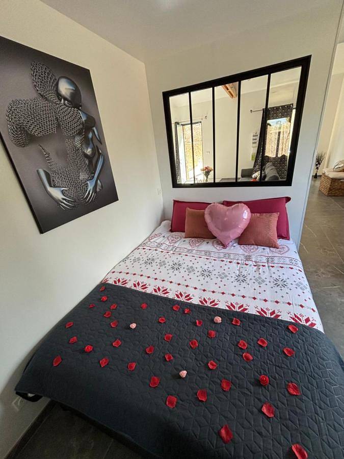 Location de vacances pour 2 personnes, avec jacuzzi ainsi que terrasse et jardin à Giberville - 3