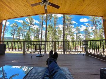 Log Cabin for 8 Guests in Ruidoso, Ski Apache, Picture 2