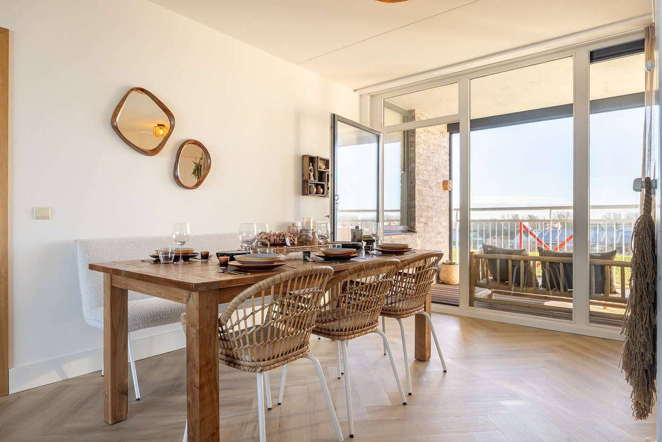 Ganze Wohnung, Ferienwohnung für 4 Personen mit Balkon/Terrasse in Breskens, Zeeuwse Kust