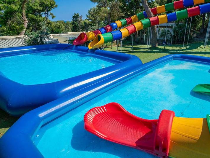Camping La Scogliera - Casa mobile 5 persone - Casa mobile famiglia 3 camere 5 persone Aria condizionata in Santa Cesarea Terme, Provincia di Lecce