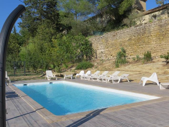 Location de vacances pour 8 personnes, avec jardin ainsi que piscine et sauna à Junas - 4