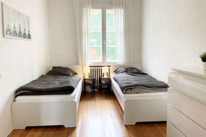 Appartement de vacances pour 8 personnes, avec balcon
