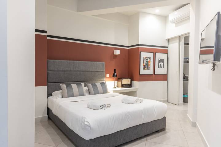 Appartement de vacances pour 4 personnes, avec vue et terrasse à Athènes