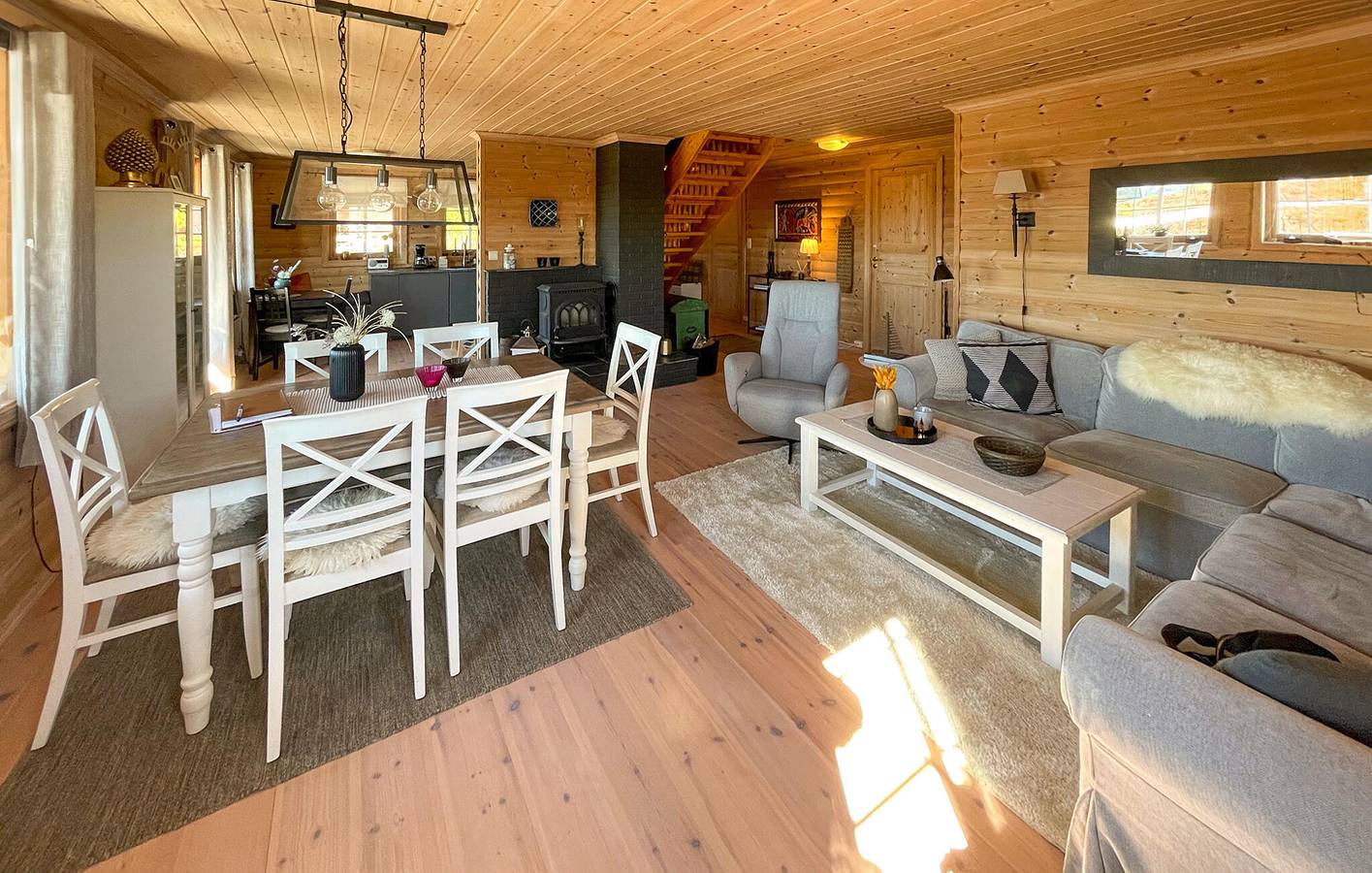 Ferienhaus für 7 Personen mit Terrasse in Nissedal