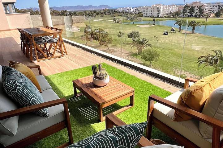 Apartamento de vacaciones para 8 personas, con balcón y piscina - 1