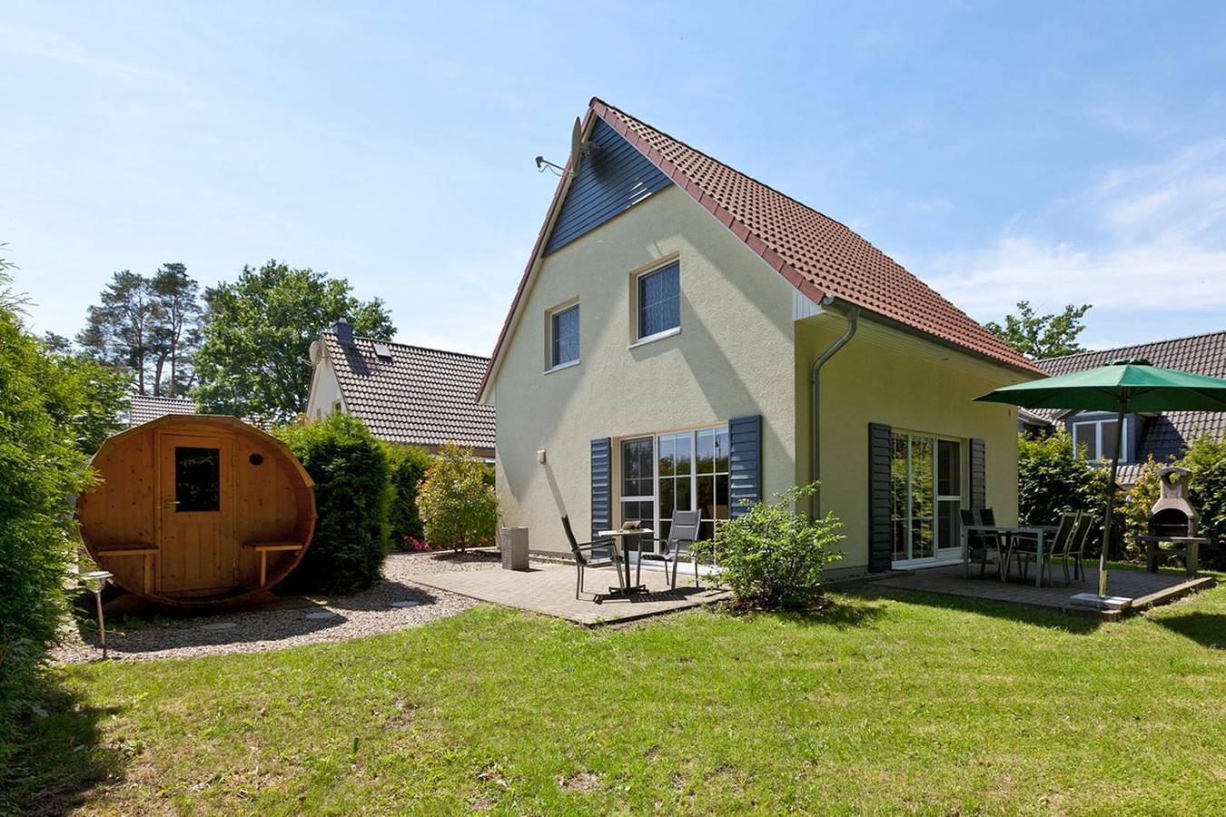 Ferienhaus Buche in Untergöhren in Göhren-Lebbin, Fleesensee