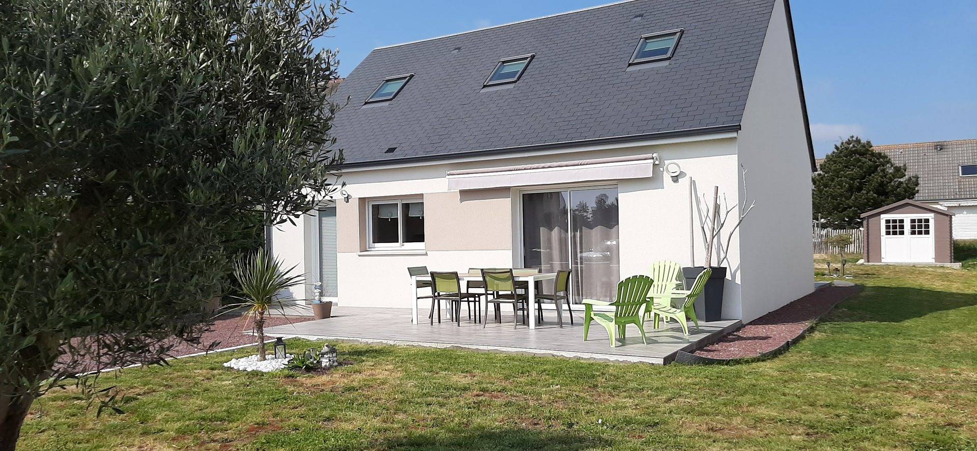 Gîte 400m de la plage 5P Barneville-Carteret Villa Pasarosa in Saint-Jean-de-la-Rivière, Côte de la Déroute