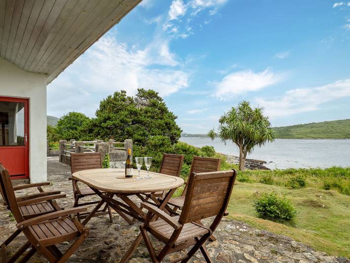 Ferienhaus für 9 Personen, mit Meerblick und Garten in Irland