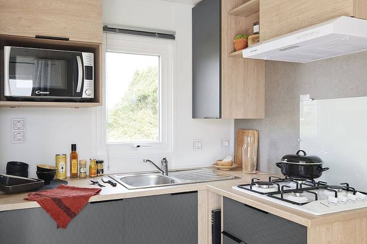 Mobil home pour 6 personnes à Les Cabannes - 4