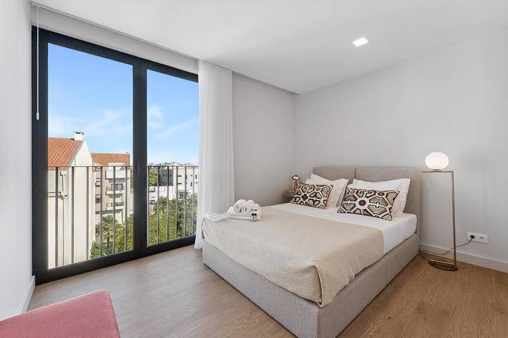 Ganze Wohnung, Ferienwohnung für 5 Personen mit Balkon in Aveiro, Aveiro Distrikt