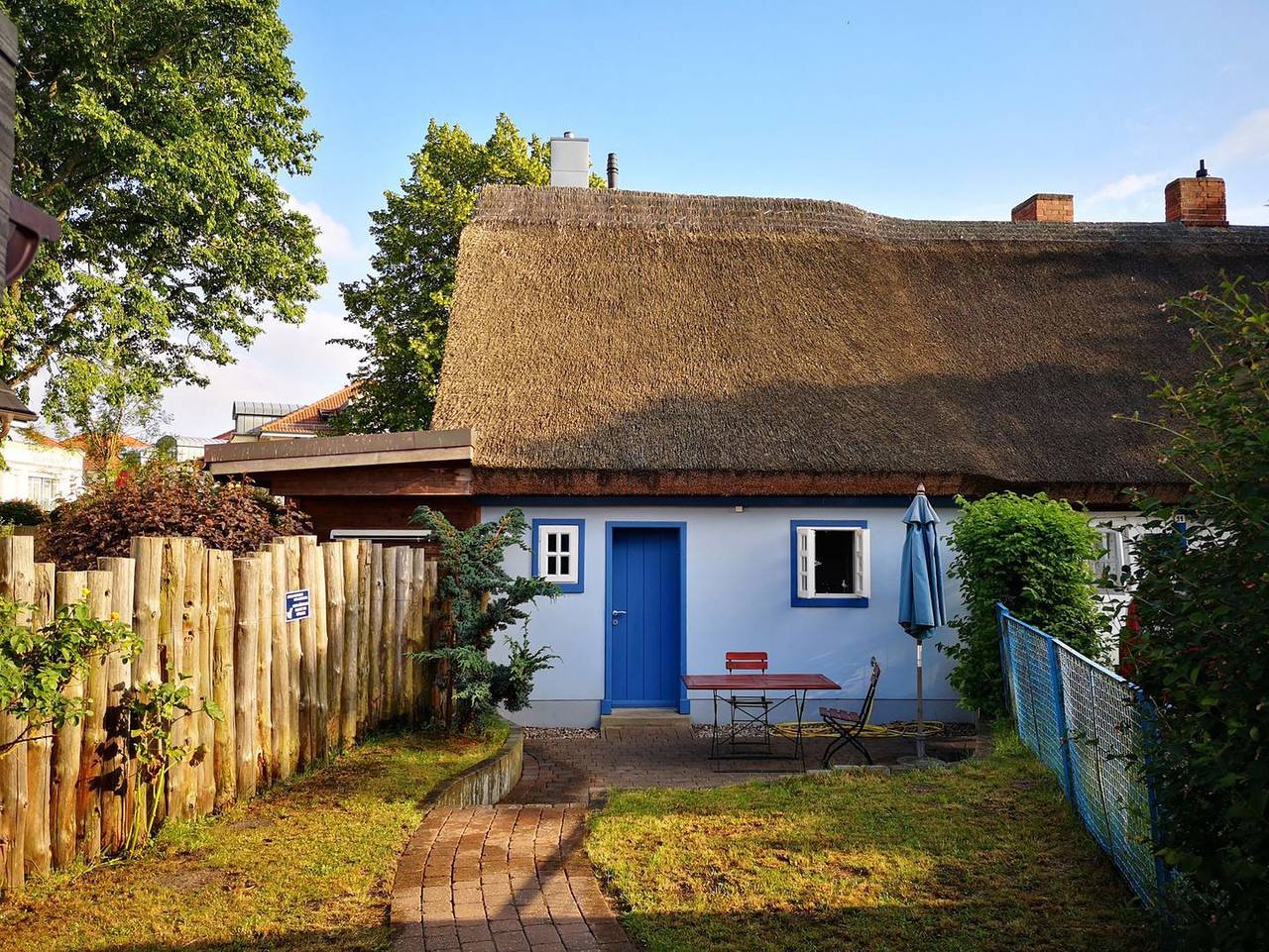 Ferienhaus mit Reetdach in Zingst, Fischland - Darß - Zingst